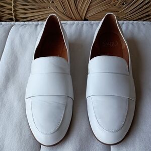 Franco Sarto White Loafers_9